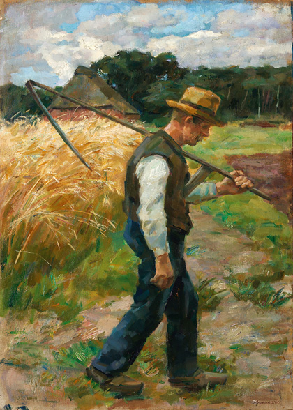 aktuelle Ausstellung - Schnitter von Karl Krummacher