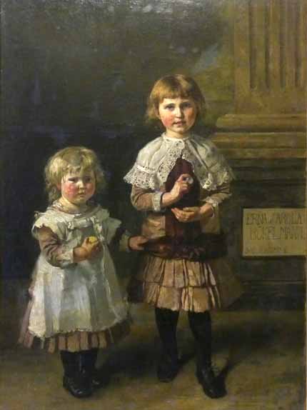 aktuelle Ausstellung - Spielkameraden von Christian Ludwig Bokelmann