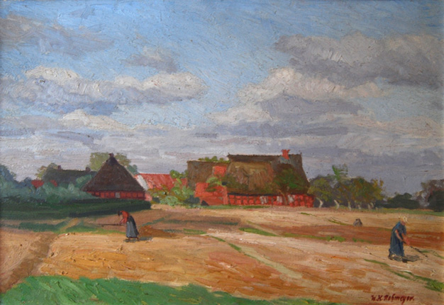Frauen bei der Arbeit
Rohmeyer, Wilhelm Heinrich *1882 in Einbeck †1936 in Fischerhude