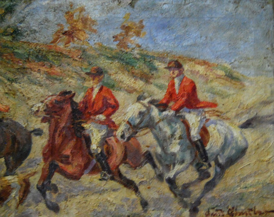Pferde im Galopp
Glauber, Kurt  *1886 in Frankfurt/Oder  †1963 in Bremen