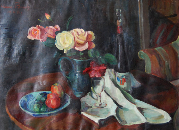 Blumenstillleben
Buch, Hans *1889 in Wiesbaden †1955 in Fischerhude