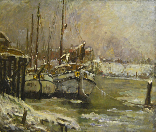 Kutter im Hafen
Elster, Toni  
*1862 in Bremen  
†1948 in München