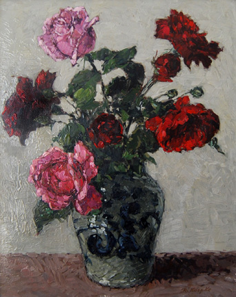 Rosen in Vase
Koepke, Robert  *1893 in Bremen  †1968 in Frankenburg