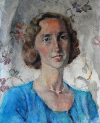 Portrait Frau Kulenkampff
Noltenius, Elisabeth  
*1888 in Bremen  
 †1964 in Bremen
