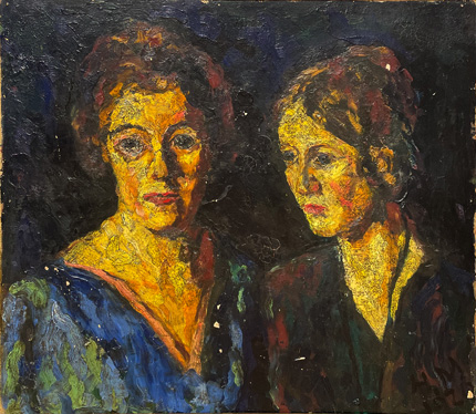 Hans Meyboden, Zwei Frauen, um 1920
