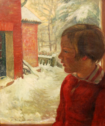 Kind im Schnee
Sander-Plump geb. Plump, 
Agnes  
*1888 in Bremen  
†1980 in Lilienthal